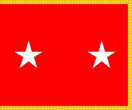 [Army Major General flag]